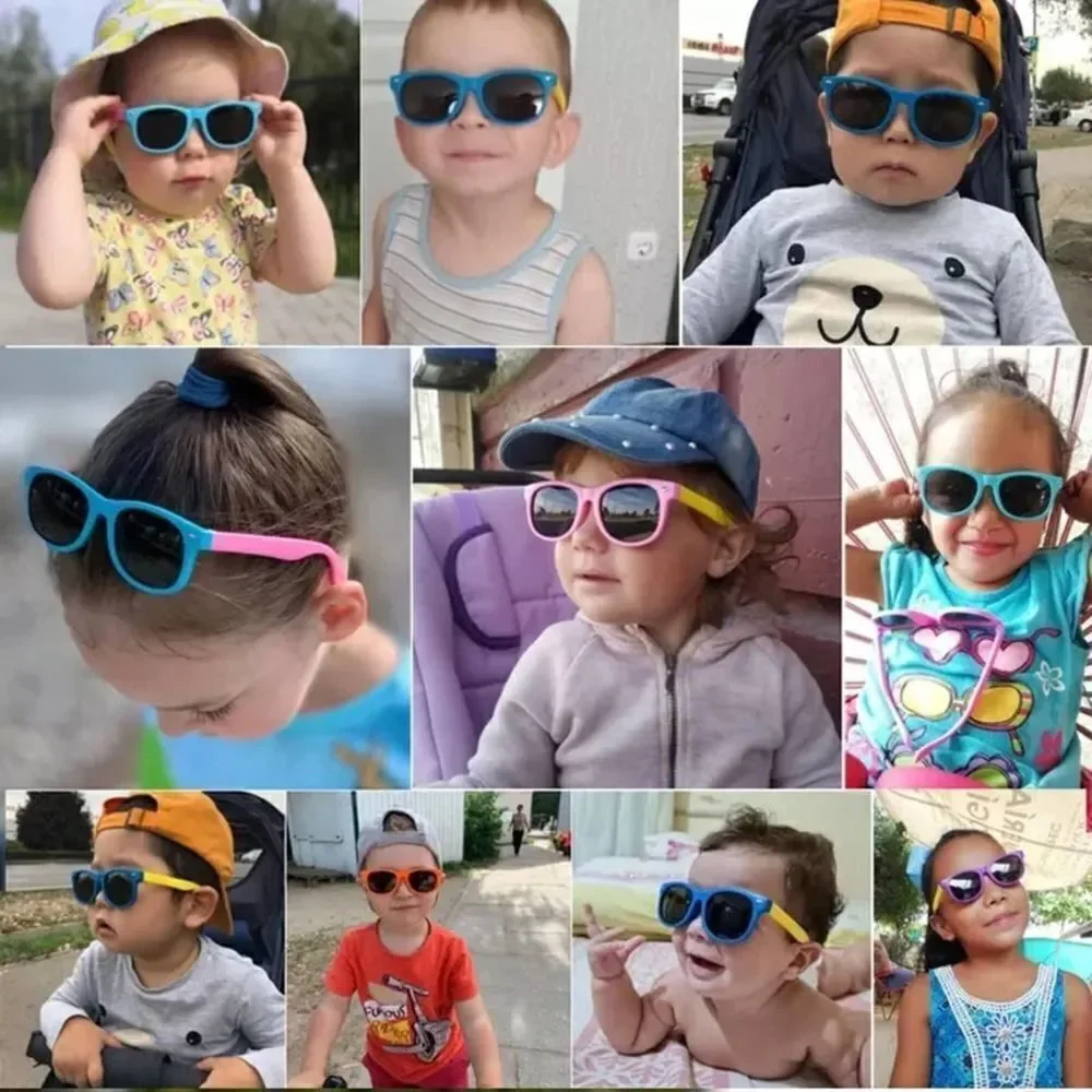New  colorful  kids sunglasses 1-5